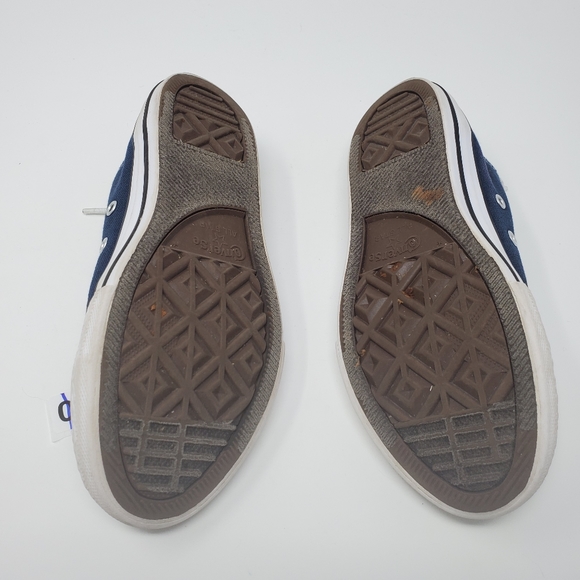 CONVERSE Blue Low Top Shoes Sneakers Lace Up 3 - Picture 7 of 12